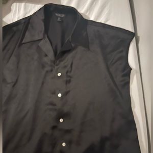 BRAND NEW RACHEL ZOE SILK BUTTON UP